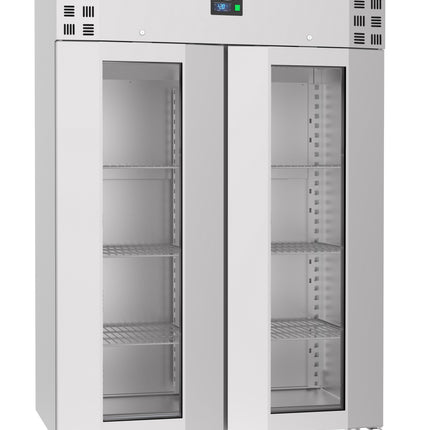 VRIESKAST RVS GLASDEUR MONO BLOCK 1400 LTR
