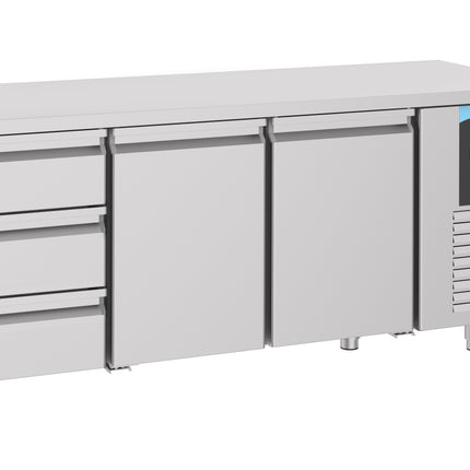 700 KOELWERKBANK 2 DEUREN 3 LADEN ENERGY LINE