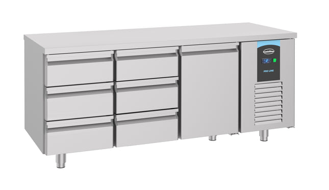 700 KOELWERKBANK 1 DEUR 6 LADEN ENERGY LINE
