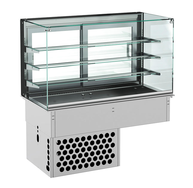 DROP-IN KOELVITRINE RECHT - GESLOTEN 5/1