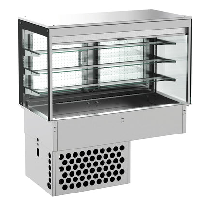 DROP-IN KOELVITRINE RECHT - ROLL-UP 3/1