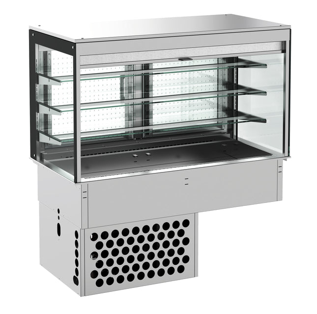 DROP-IN KOELVITRINE RECHT - ROLL-UP 3/1