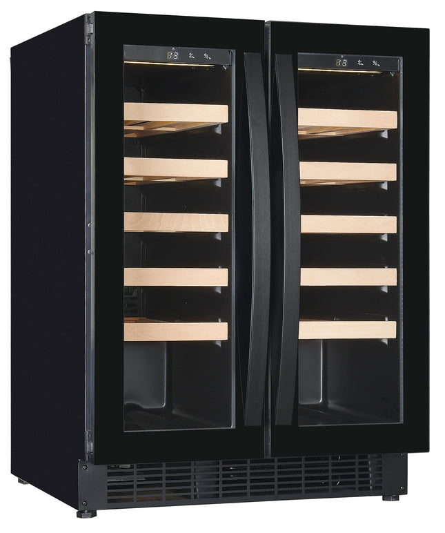 WIJNKOELKAST 2 DEUREN 100L DUAL ZONE