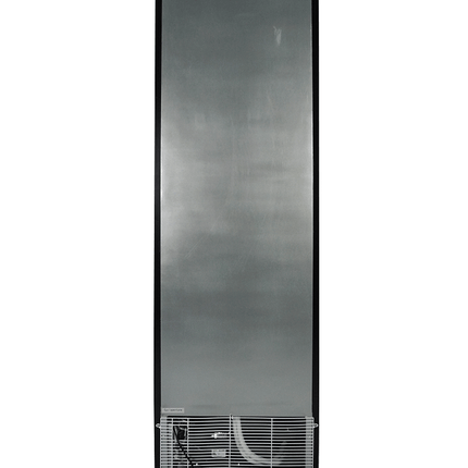 KOELKAST 1 GLASDEUR ZWART CEB-500R BL
