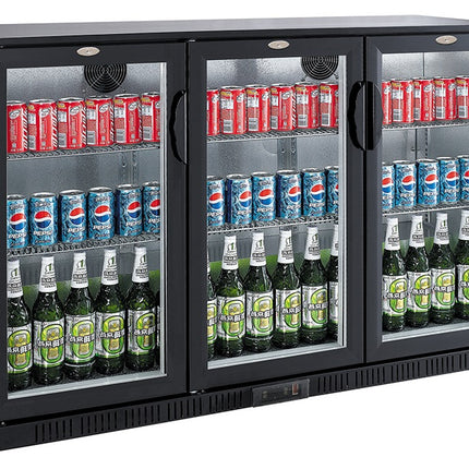 BARKOELER ZWART 3 DEUREN