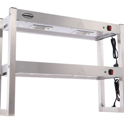 ETAGERE HALOGEEN VERWARMD 2 NIVEAUS 900 DEMONTABEL