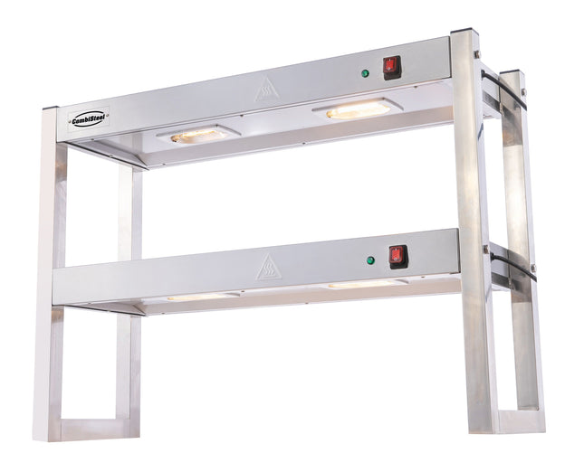 ETAGERE HALOGEEN VERWARMD 2 NIVEAUS 1500 DEMONTABEL
