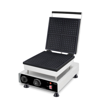 WAFELIJZER 4ST VIERKANTE WAFELS