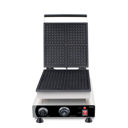 WAFELIJZER 4ST VIERKANTE WAFELS