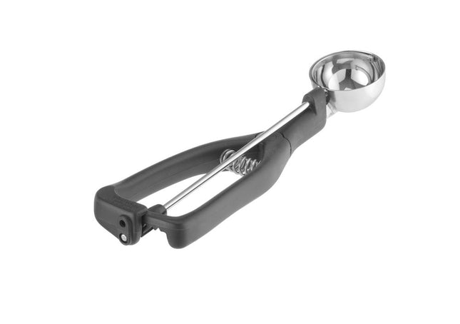 Portioneerlepel voor linkshandigen, StÃ¶ckel, 1/30, Zwart, âŒ€49x(H)mm
