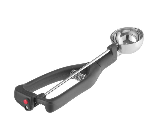 Portioneerlepel voor linkshandigen, StÃ¶ckel, 1/40, Zwart, âŒ€45x(H)mm