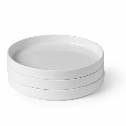 Bord met hoge rand Oslo, HENDI, Oslo, Wit, âŒ€240x(H)26mm