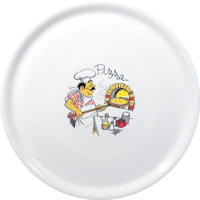 Pizzabord Traditional, HENDI, Wit, âŒ€310mm