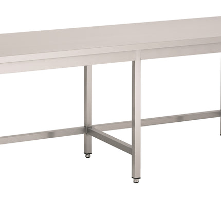 800 WERKTAFEL OPEN ONDERSTEL 2300