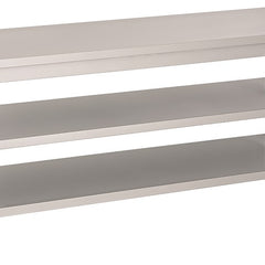 Collection image for: Inox werktafel dubbel onderblad