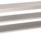 Inox werktafel dubbel onderblad