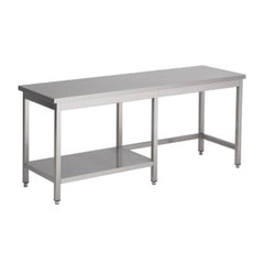 Collection image for: Inox werkblad met 1/2 bodemschap