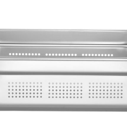 Container GN 2/3 geperforeerd, HENDI, Profi Line, GN 2/3, 9L, (H)100mm