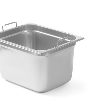 GN container met intrekbare handgrepen, HENDI, GN 1/2, 12,5L, (H)200mm
