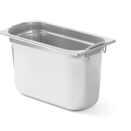 GN container met intrekbare handgrepen, HENDI, Profi Line, GN 1/3, 7,8L, (H)200mm