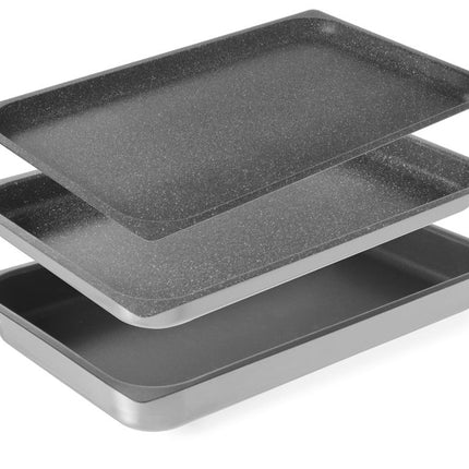 Bak met anti-aanbak laag, HENDI, GN 1/1, 530x325x(H)40mm