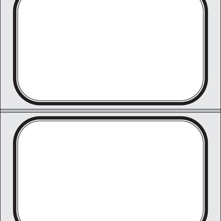 Traysealer matrix, HENDI, 2x container 178x113 mm
