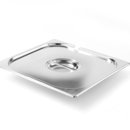 Deksel voor GN containers met lepeluitsparing, HENDI, Kitchen Line, GN 2/3, 354x325mm