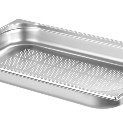 Container GN 1/1 geperforeerd, HENDI, Kitchen Line, GN 1/1, 9L, (H)65mm