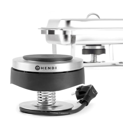 Chafing dish warmte-element, HENDI, 230V/500W, âŒ€130x(H)125mm
