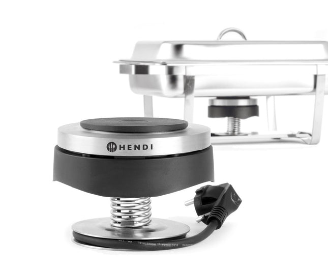 Chafing dish warmte-element, HENDI, 230V/500W, âŒ€130x(H)125mm