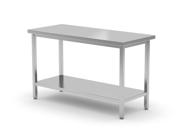 Centrale werktafel geschroefd, HENDI, Profi Line, 1400x700x(H)850mm