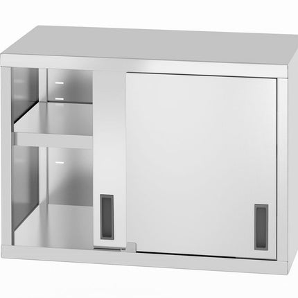 Hangkast â€“ gelast, met schuifdeuren, HENDI, Profi Line, 800x400x(H)600mm