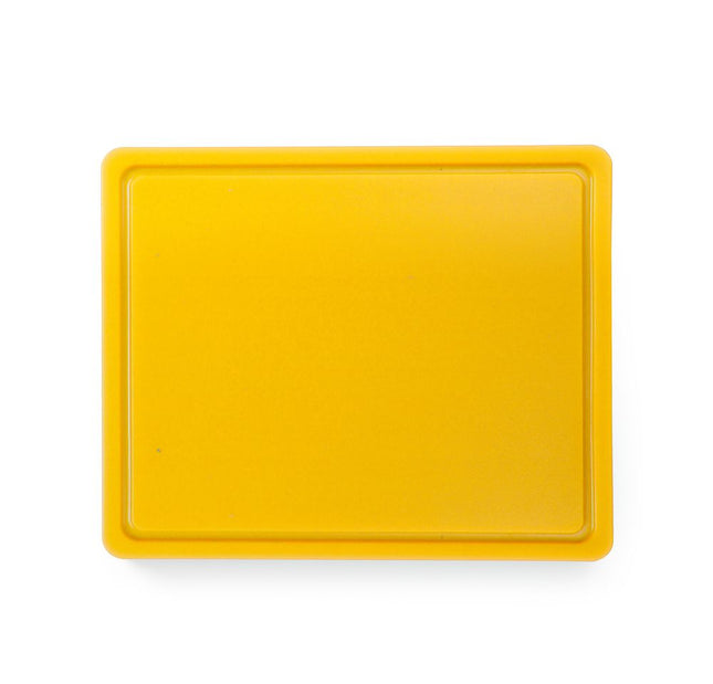 Snijplank HACCP Gastronorm 1/2, HENDI, GN 1/2, Geel, 325x265mm