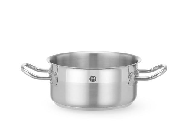Kookpan laag - zonder deksel, HENDI, Profi Line, 1,5L, 160x(H)75mm