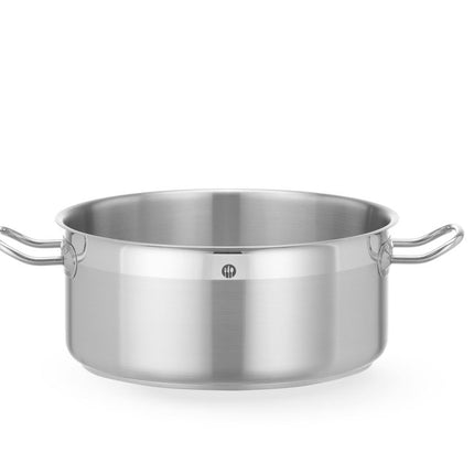 Kookpan laag - zonder deksel, HENDI, Profi Line, 7,3L, 280x(H)120mm