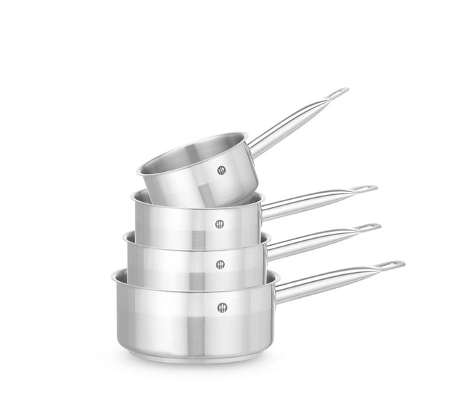 Steelpan - zonder deksel, HENDI, Profi Line, 1L, âŒ€140x(H)70mm