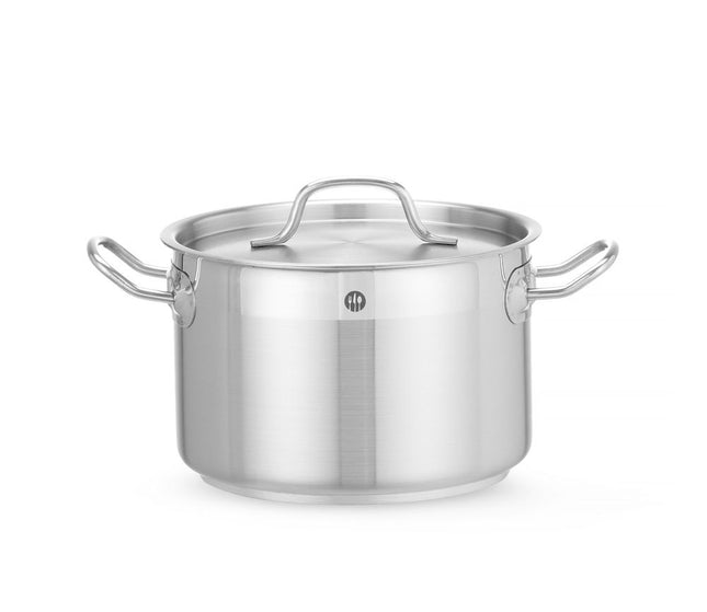 Kookpan middel - met deksel, HENDI, Profi Line, 4L, âŒ€200x(H)130mm
