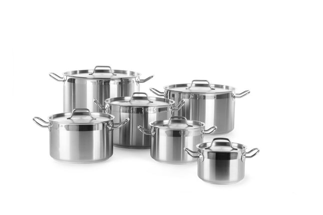 Kookpan middel - met deksel, HENDI, Profi Line, 23,2L, âŒ€360x(H)230mm