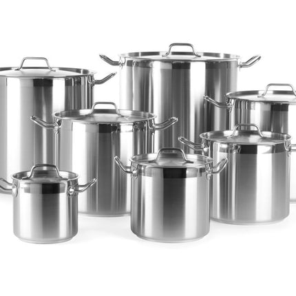 Kookpan hoog - met deksel, HENDI, Profi Line, 3L, âŒ€160x(H)150mm