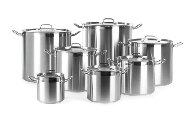 Kookpan hoog - met deksel, HENDI, Profi Line, 3L, âŒ€160x(H)150mm
