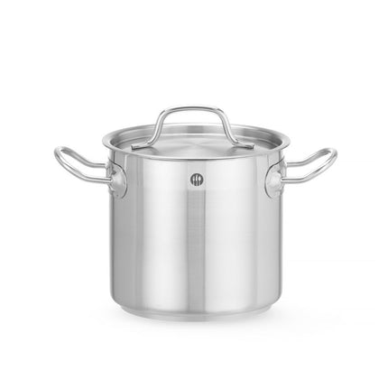 Kookpan hoog - met deksel, HENDI, Profi Line, 3L, âŒ€160x(H)150mm