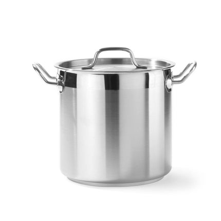Kookpan hoog - met deksel, HENDI, Profi Line, 5,9L, âŒ€200x(H)190mm
