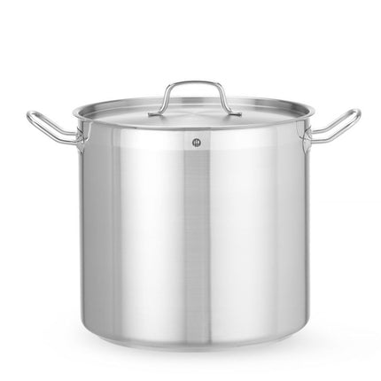 Kookpan hoog - met deksel, HENDI, Profi Line, 24L, âŒ€320x(H)300mm