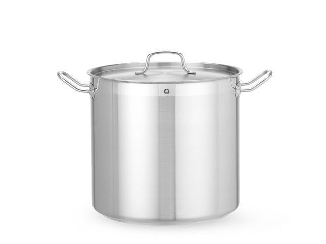 Kookpan hoog - met deksel, HENDI, Profi Line, 24L, âŒ€320x(H)300mm