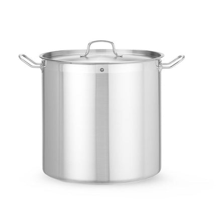 Kookpan hoog - met deksel, HENDI, Profi Line, 36,5L, âŒ€360x(H)360mm