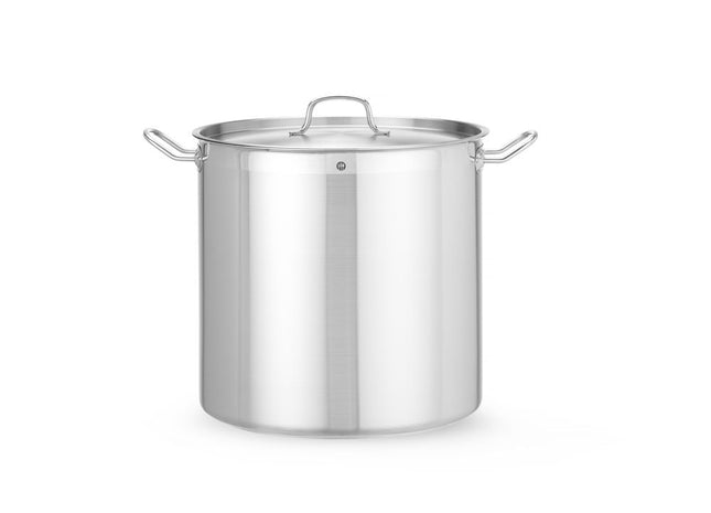 Kookpan hoog - met deksel, HENDI, Profi Line, 36,5L, âŒ€360x(H)360mm