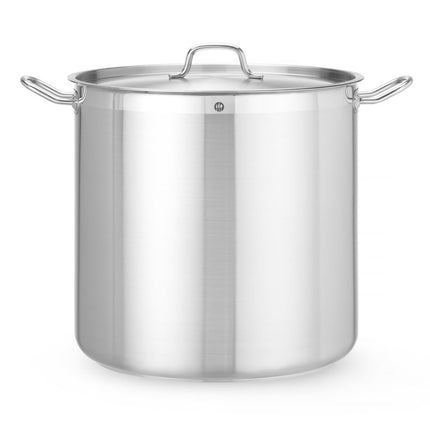 Kookpan hoog - met deksel, HENDI, Profi Line, 50L, âŒ€400x(H)400mm