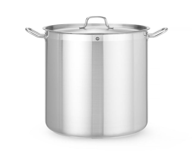 Kookpan hoog - met deksel, HENDI, Profi Line, 50L, âŒ€400x(H)400mm