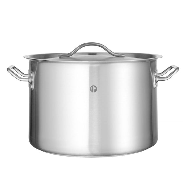 Kookpan middel - met deksel, HENDI, Budget Line, 14L, âŒ€300x(H)200mm