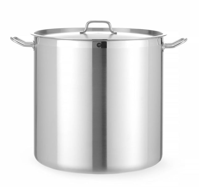 Kookpan hoog - met deksel, HENDI, Profi Line, 71L, âŒ€450x(H)450mm
